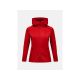 Bluza damska PEAK PERFORMANCE W Rider Essentials Midlayer Zip Hood kolor czerwony