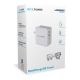 3. RealPower DeskCharge-65 Travel Uniwersalne Szary Prąd przemienny Wewnętrzna
