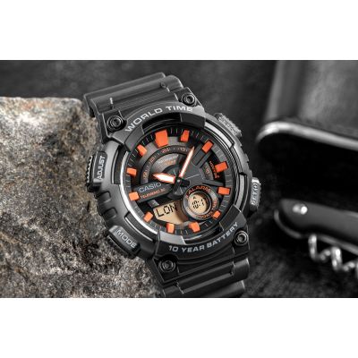 5. Zegarek Męski CASIO Gerton AEQ-110W-1A2VDF + BOX