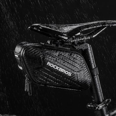 4. Torba rowerowa Rockbros B59 podsiodłowa 1,5L - czarna