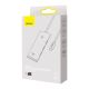 5. Baseus Lite Series przejściówka HUB USB Typ C - 4x USB 3.0 25cm czarny (WKQX030301)