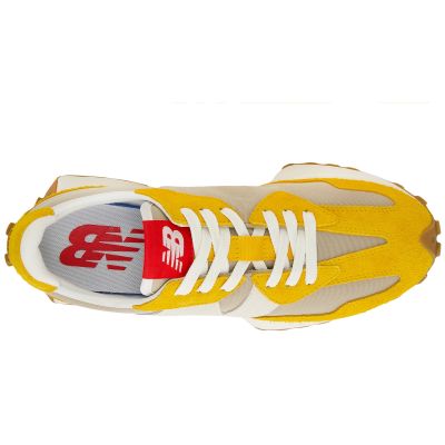 4. Sneakersy damskie/męskie New Balance NB 327 żółte (U327SB)