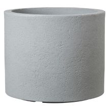 FLOWERPOT PLASTIC 130/50 STONY GREY D50