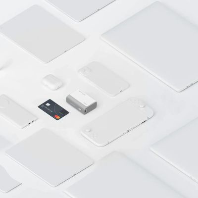 7. CUKTECH 30W 10000mAh Power Bank 1C1A  - CP13- Grey Color