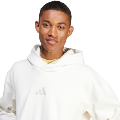 5. Bluza męska adidas All Szn Fleece Hoodie biała IY4121