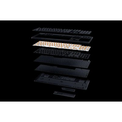 5. Klawiatura Razer BlackWidow V4 Low-profile HyperSpeed (zielony przełącznik) - Układ amerykański