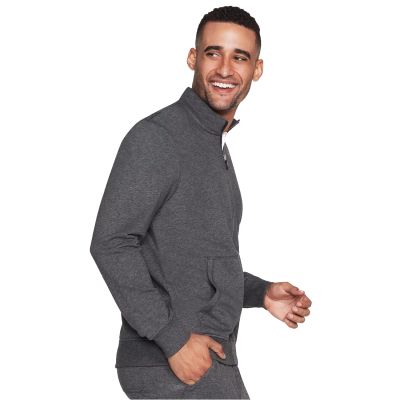 3. Skechers The Hoodless Hoodie M3JA195-CHAR Szare L