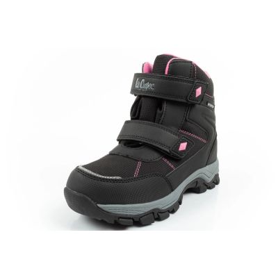 3. Lee Cooper buty zimowe śniegowce dziecięce wodoodporne ocieplane czarne