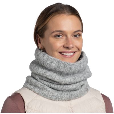 4. Bandana BUFF KNITTED NECKWARMER NERLA GREY
