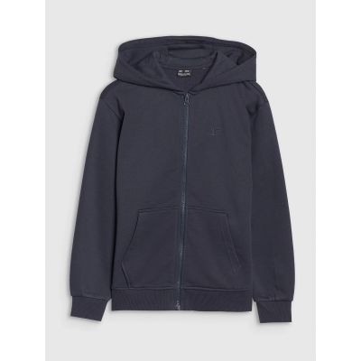 6. Bluza dresowa rozpinana z kapturem dziewczęca 4F 4FJWMM00TSWSF1861-31S