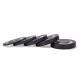 29. Talerz olimpijski HMS BLACK BUMPER 25 kg BBR25 