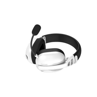6. Słuchawki dla graczy Hyperpunk 3 Wireless bezprzewodowe białe