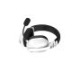 6. Słuchawki dla graczy Hyperpunk 3 Wireless bezprzewodowe białe