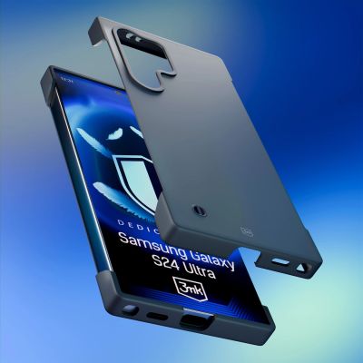 13. Etui 3mk Just20g Matt Case na Samsung Galaxy S24 Ultra - czarne matowe