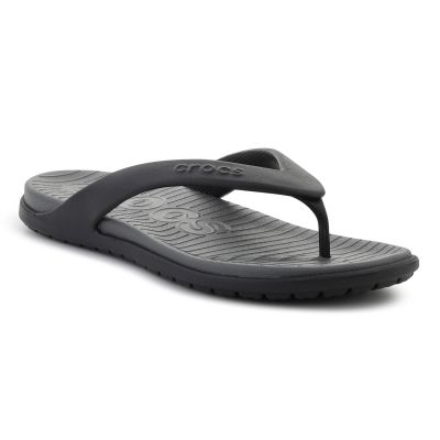 CROCS COAST FLIP BLACK/SLATE GREY 212035-0DD