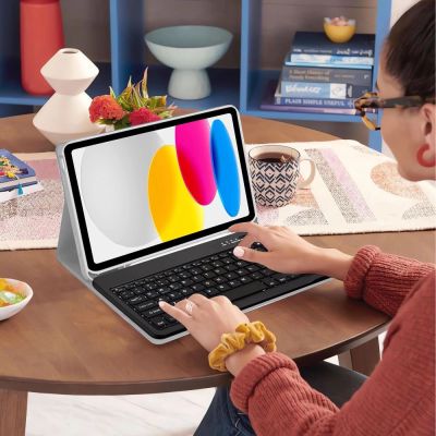 8. Etui Tech-Protect SC Pen + Keyboard na iPad 10.9" 2022 (10 gen.) / 11" 2025 (11 gen.) - szare