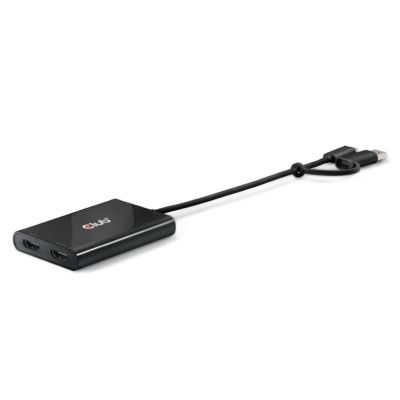 2. CLUB3D CSV-1475 rozgałęziacz telewizyjny USB Type-C 2x HDMI