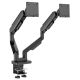 8. Ramię monitora LC-Power na 2 monitory do 86,36 cm (W) Podwójne