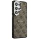 4. Etui Guess 4G Embossed Ring MagSafe na Samsung Galaxy S26 Ultra - brązowe