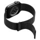 4. Pasek Spigen WBF01 Band na Apple Watch 44 / 45 / 46 / 49 mm - czarny