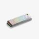 2. Klawiatura Glorious GMMK 3 Pro HE Wireless 65% Custom Gaming-Tastatur - Pre-Built, ANSI (USA), Fox HE Switches, srebrna