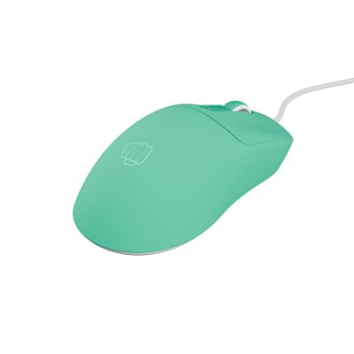 16. Mysz dla graczy Fury Tanto T4 12000DPI RGB miętowa gamingowa przewodowa