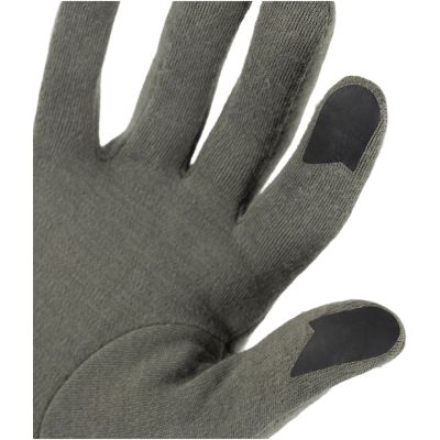 Rękawiczki BUFF MERINO MIDWEIGHT GLOVES G MW KHAKI S   M