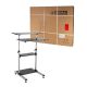 8. LogiLink BP0070 biurko komputerowe Czarny, Szary