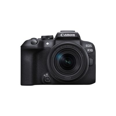 Canon EOS R10 + RF-S 18-150mm IS STM Bezlusterkowiec 24,2 MP CMOS 6000 x 4000 px Czarny