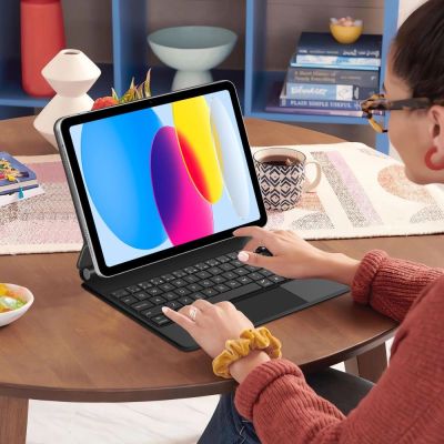 10. Etui Tech-Protect Smartcase Magnetic z klawiaturą na iPad 10.9” 2022 / iPad 11” 2025 - czarne
