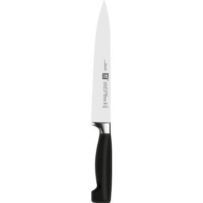 19. Zestaw noży samoostrzących ZWILLING Four Star 35148-507-0 7 elementów szary