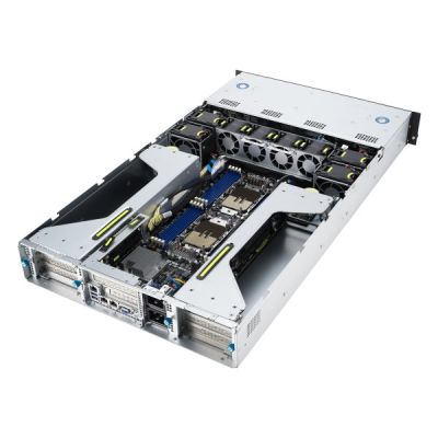 5. ASUS Rack 2U ESC4000A-E11-SKU1/2200W(1+1) AMD EPYC 1x LGA 4094 (SP3) 280W 8xDDR4 3200 8x3.5"/2.5" SATA/SAS*+2NVME 2 Intel i350 1Gb x2 4 Double Deck 7 1+1 2200W 80+ Platium
