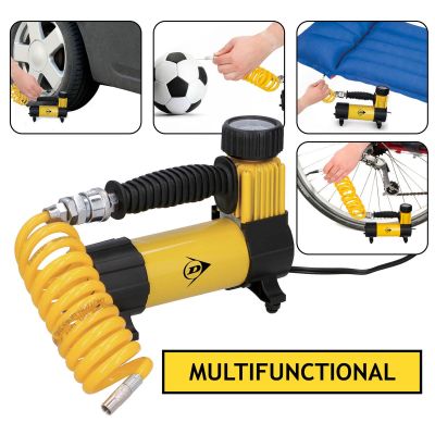 49. POMPKA KOMPRESOR TURYSTYCZNY DUNLOP 12V DC 100psi