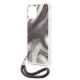 6. Etui Guess Marble Collection na iPhone 12 mini - szare