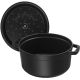10. Garnek żeliwny okrągły wysoki STAUB 40502-285-0 - czarny 4.8 ltr