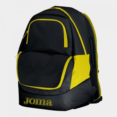 DIAMOND II  BACKPACK BLACK YELLOW