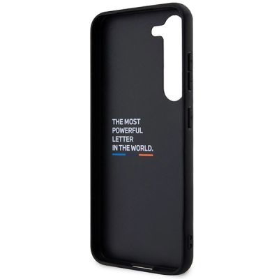 7. Etui BMW Leather Carbon na Samsung Galaxy S23+ - czarne