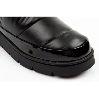 5. GAP buty damskie botki zimowe Alabama za kostkę czarne wsuwane