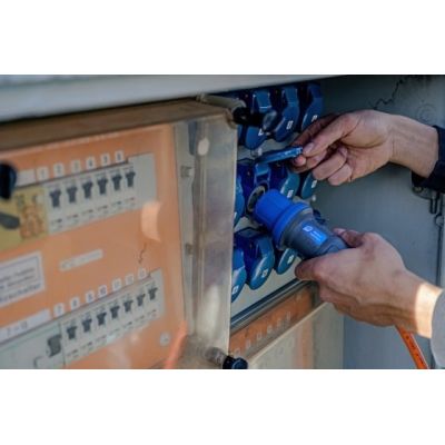 4. Brennenstuhl CEE Przedłużacz 25m CEE 230V/16A Wtyk/Złącze IP44 orang
