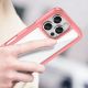 5. Etui Outer Space Case z żelową ramką do iPhone 16 Pro - czerwone