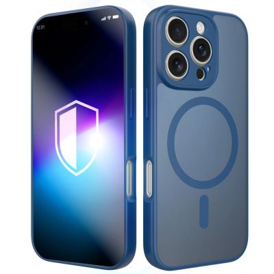 Etui 3mk Misty MagCase na iPhone 16 Pro Max - niebieskie