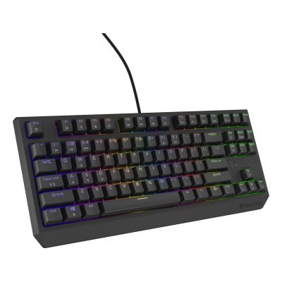 14. GENESIS Thor 230 TKL klawiatura Gaming USB QWERTY US English Czarny