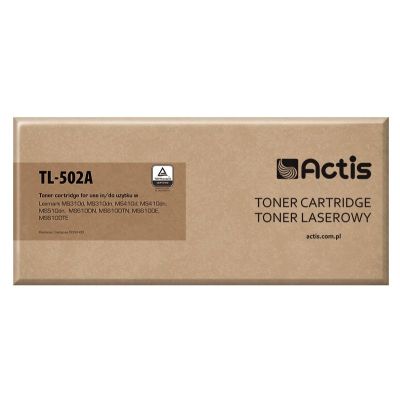 Actis TL-502A Toner (zamiennik Lexmark 50F2H00; Standard; 5000 stron; czarny)