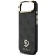 6. Etui Guess 4G Strass Logo & Big Strap Metal Buttons MagSafe na iPhone Air - czarne