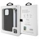 7. Etui BMW Signature Leather Wordmark Cord na iPhone 16 Pro Max - czarne