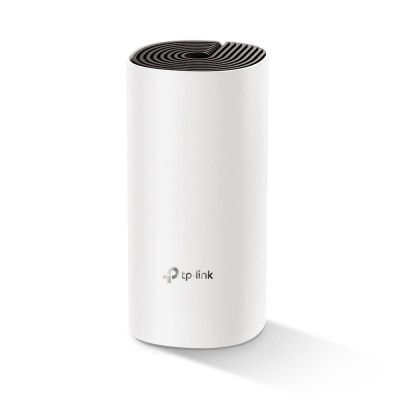 5. TP-Link Deco E4 (1-pack) Dual-band (2.4 GHz/5 GHz) Wi-Fi 5 (802.11ac) Biały, Szary Wewnętrzny