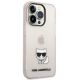 4. Etui Karl Lagerfeld Choupette Body na iPhone 14 Pro 6,1" - różowe
