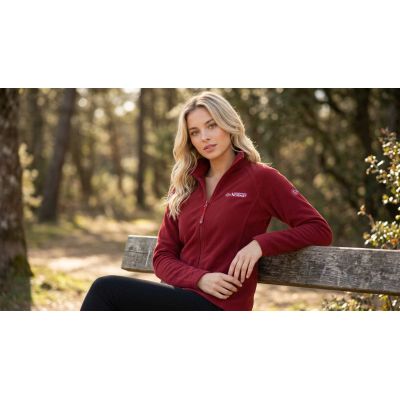 6. Polar damski Geographical Norway TUG FZ BURGUNDY DB LADY 268 (WA1716F/GN-BURGUNDY)