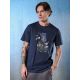 T-shirt regular z nadrukiem męski 4F 4FRSS26TTSHM3659-31S