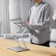 16. Podstawka pod laptopa, tablet Wozinsky WRS-CPY75DSS aluminiowa + Gratis! podstawka do smartfona - srebrna